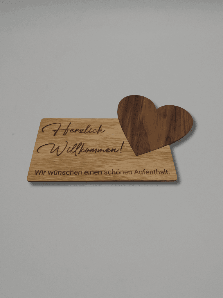 Willkommensschild