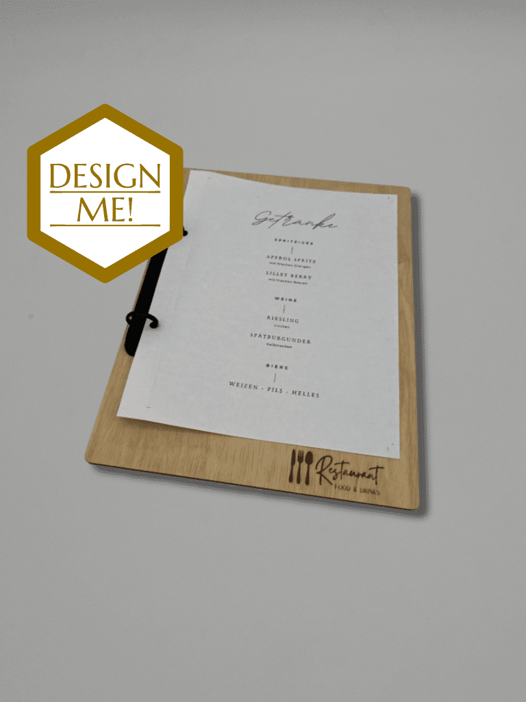 Menu Board Ring Design