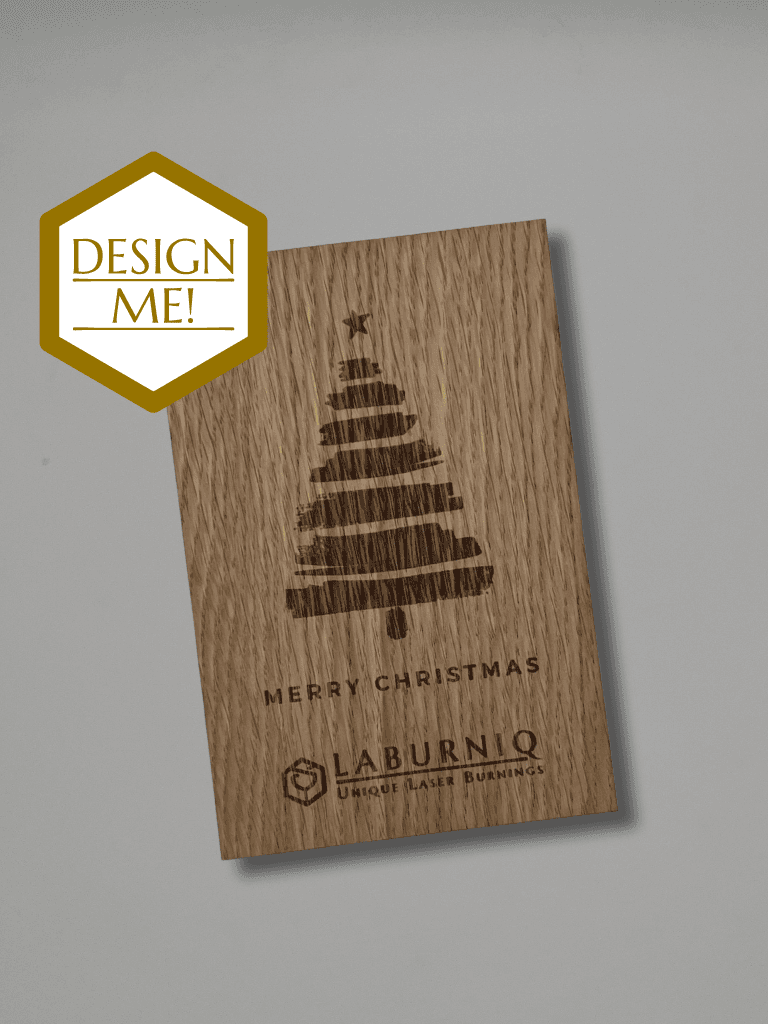 Weihnachtskarte Motiv 6 Baum design