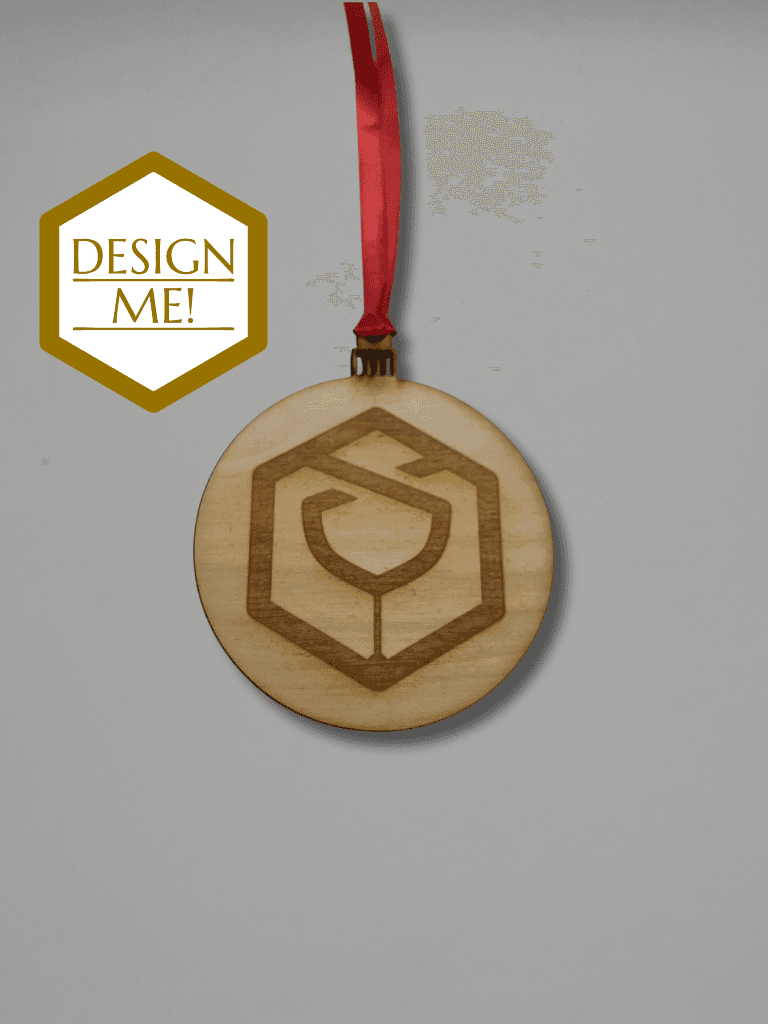 Christbaumkugel Holz design